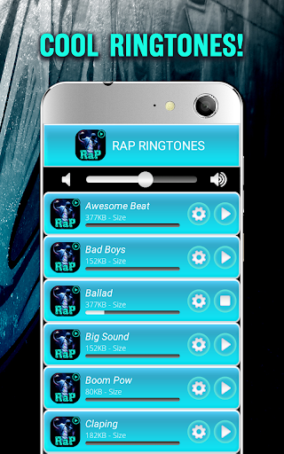 Rap Ringtones - عکس برنامه موبایلی اندروید