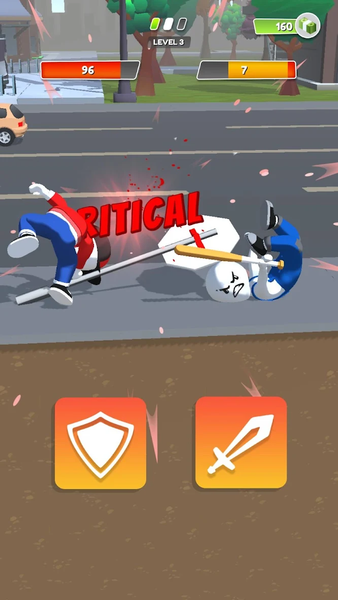 Merge Fighting: Hit Fight Game - Gameplay image of android game