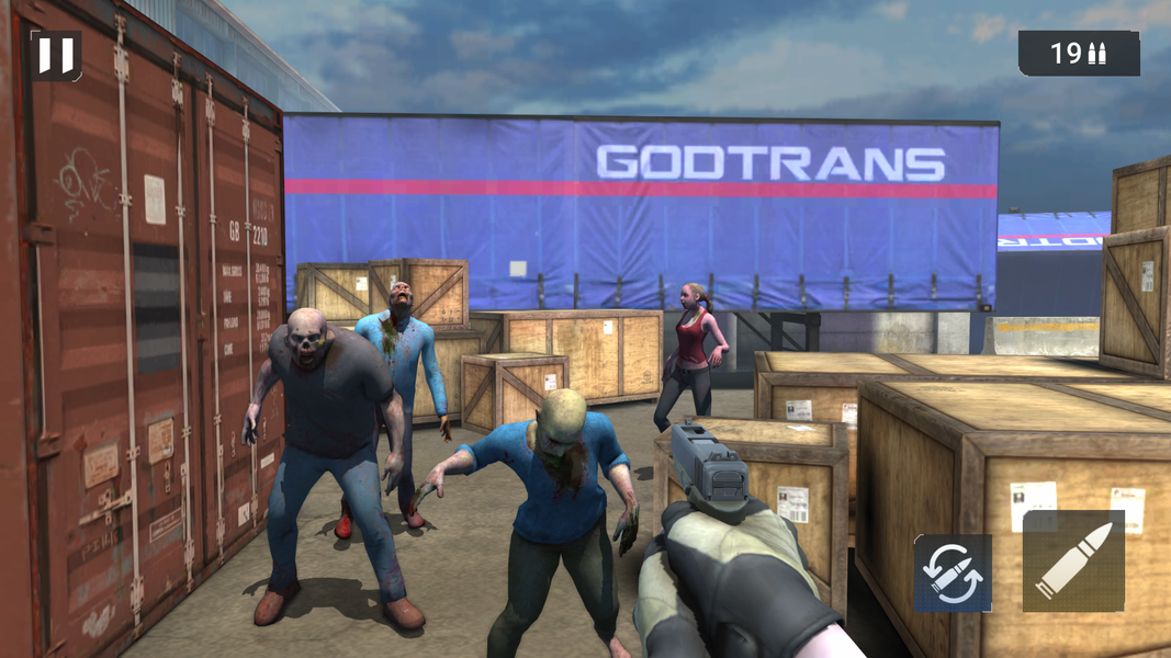 Zombie Apocalypse: Doomsday-Z - Gameplay image of android game