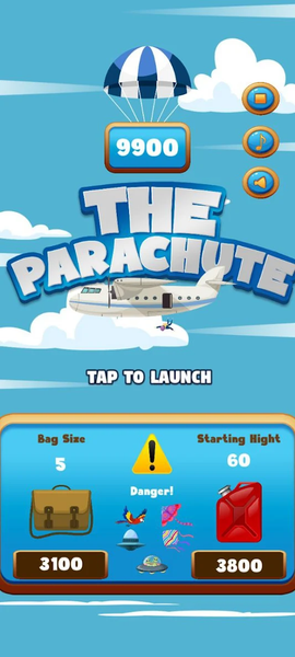 The Parachute - Gameplay image of android game