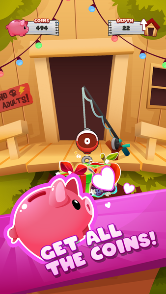 Treehouse Fishing - Gameplay image of android game