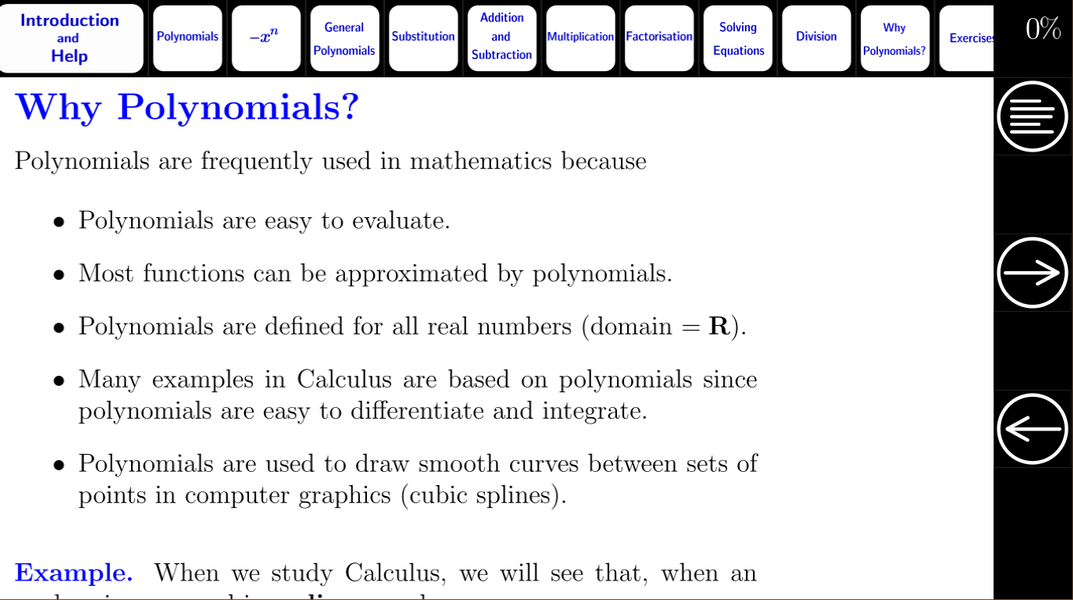 Algebra Tutorial 14 - Image screenshot of android app