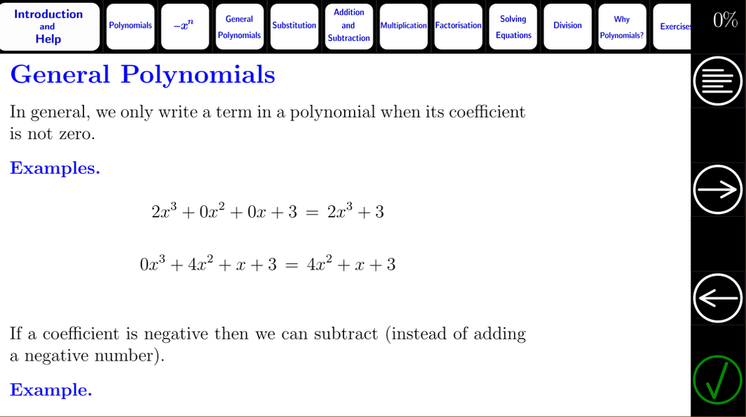 Algebra Tutorial 14 - Image screenshot of android app