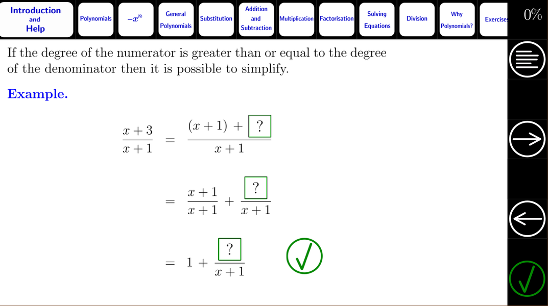 Algebra Tutorial 14 - Image screenshot of android app