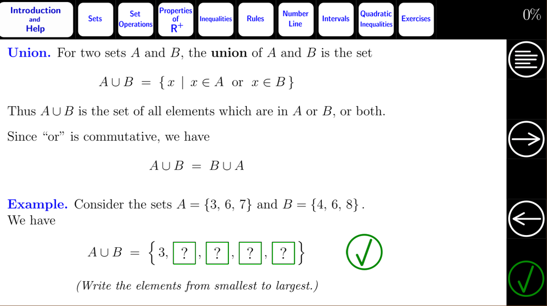 Algebra Tutorial 4 - عکس برنامه موبایلی اندروید