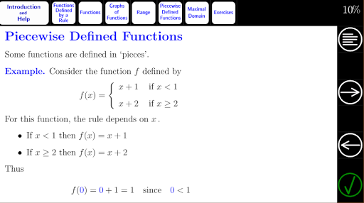Algebra Tutorial 6 - Image screenshot of android app