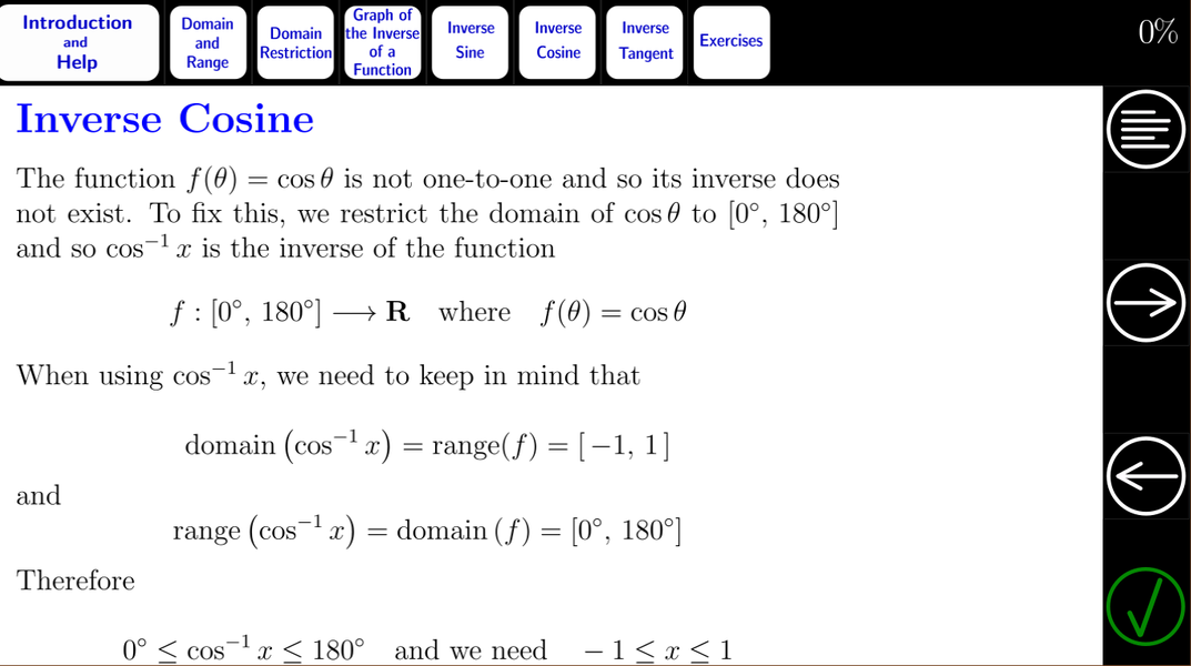 Algebra Tutorial 9 - Image screenshot of android app