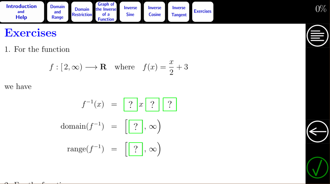 Algebra Tutorial 9 - Image screenshot of android app