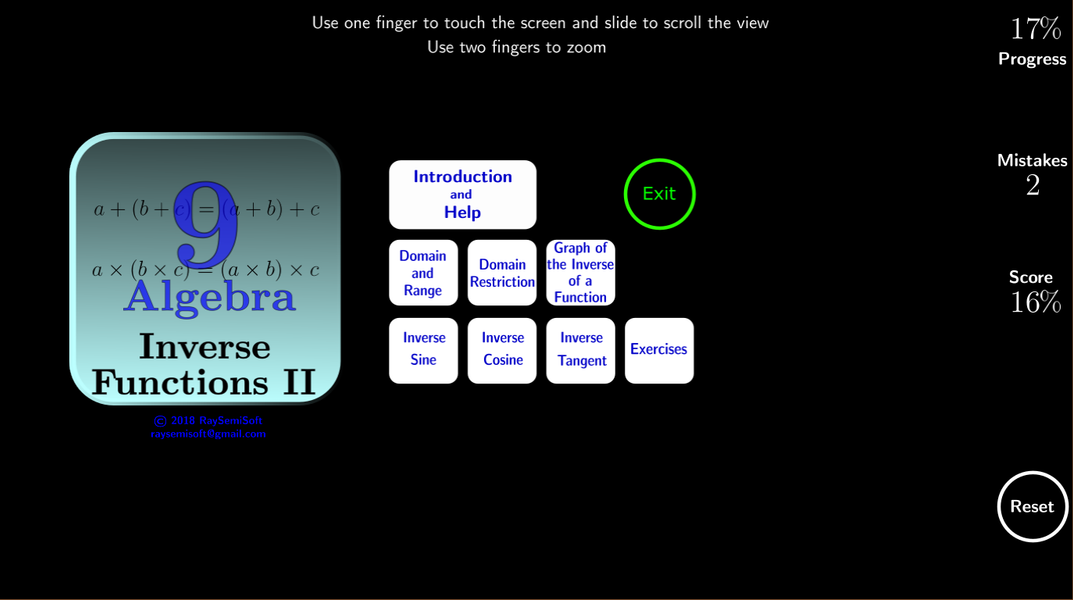 Algebra Tutorial 9 - عکس برنامه موبایلی اندروید