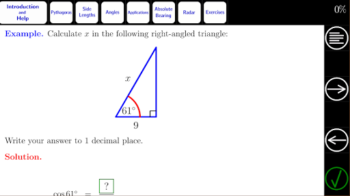 Trig Tutorial 5 - عکس برنامه موبایلی اندروید