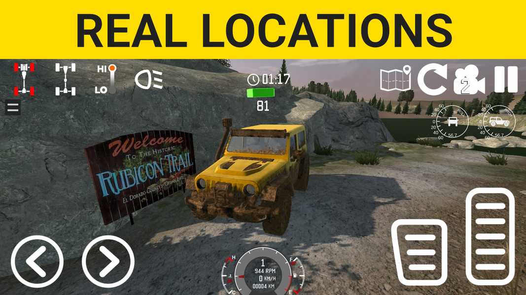 Real Offroad 4x4 Mud Trucks - Gameplay image of android game