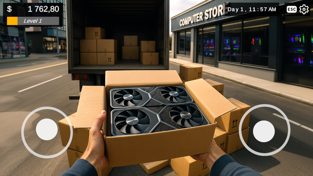 Game Store Simulator PC Build - عکس بازی موبایلی اندروید
