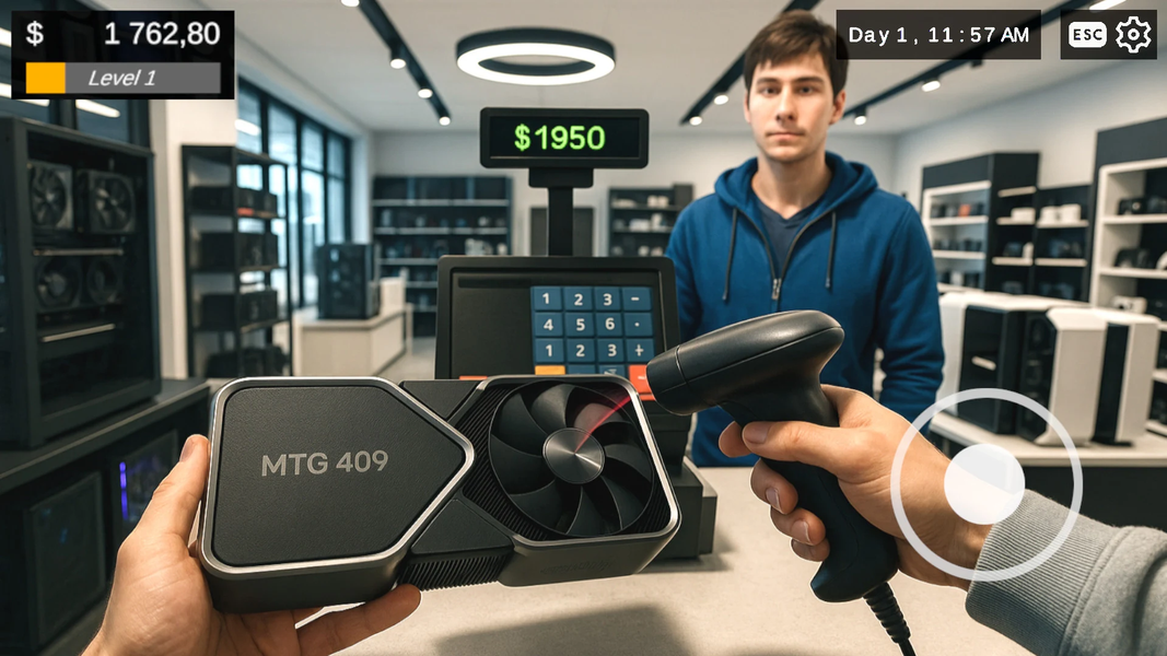 Game Store Simulator PC Build - عکس بازی موبایلی اندروید