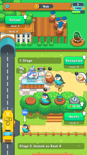 Idle Birds City: Tycoon Game - عکس برنامه موبایلی اندروید