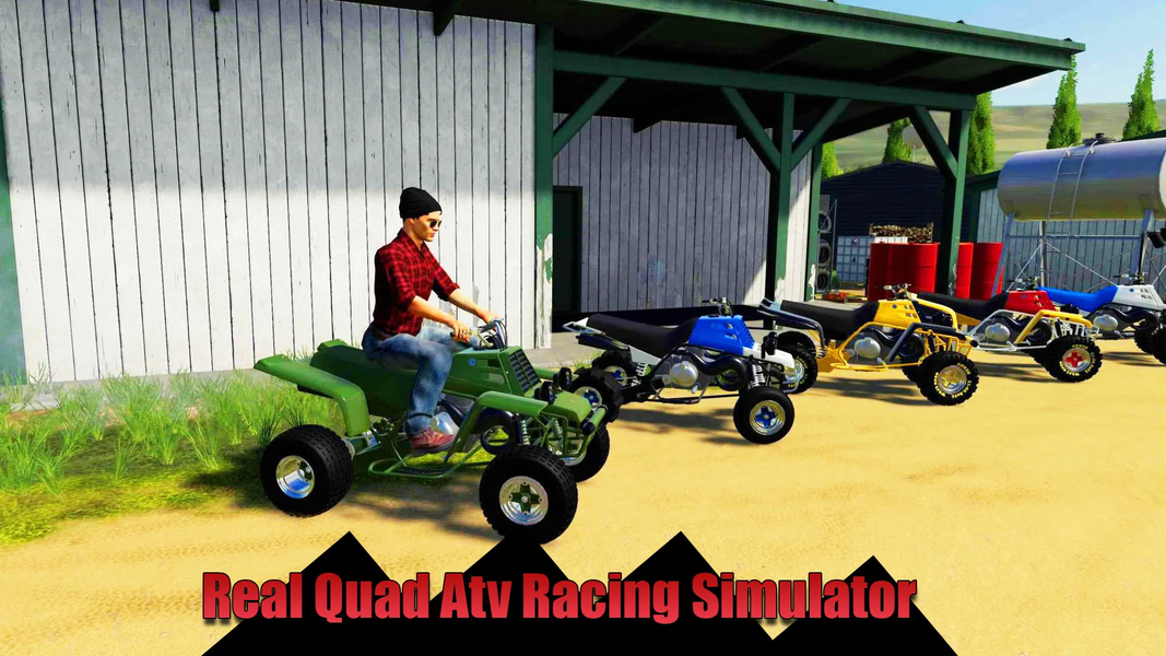 Real Quad Atv Racing Simulator - عکس بازی موبایلی اندروید