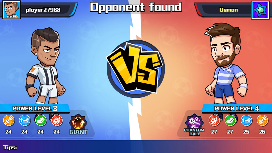 Soccer Hero - 1vs1 Football - Gameplay image of android game