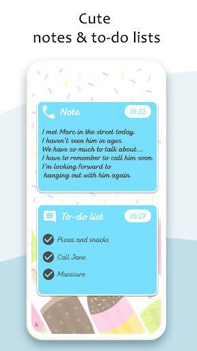 Cute Calendar & Daily Planner - عکس برنامه موبایلی اندروید
