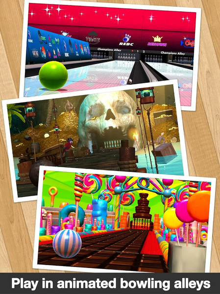 Bowling Pro - ۳D Bowling Game - عکس بازی موبایلی اندروید