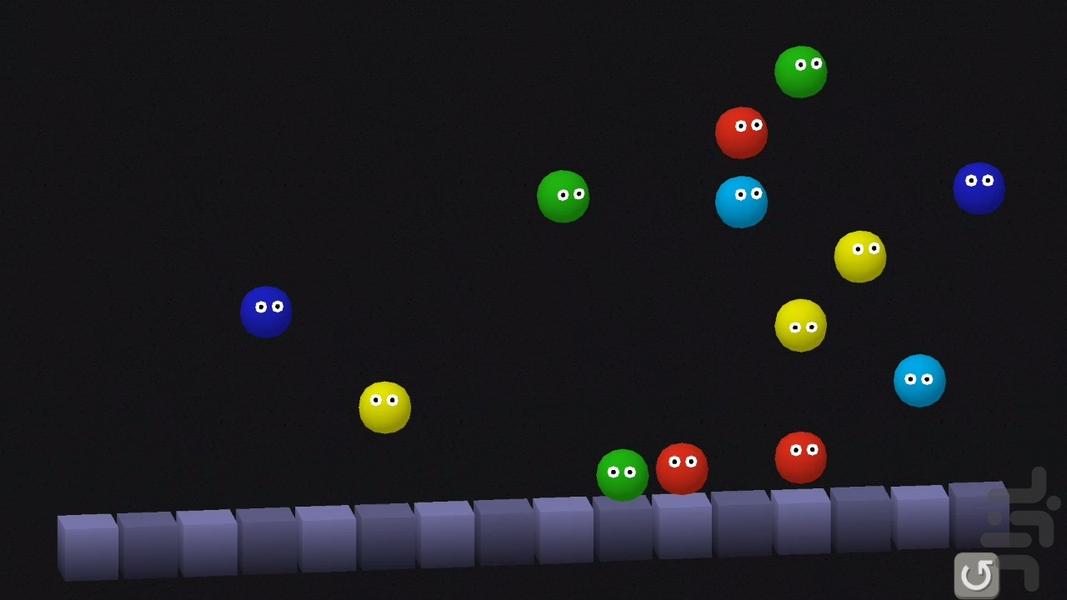 Ball Piano - Gameplay image of android game