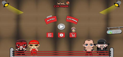 WWE Superstars Coloring - Image screenshot of android app