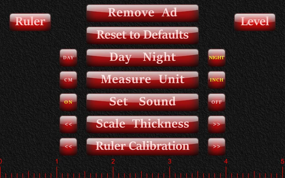 Ruler And Level Tools - عکس برنامه موبایلی اندروید