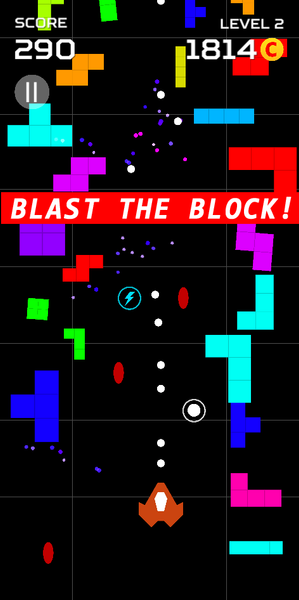 Tetrix Shooting - Gameplay image of android game