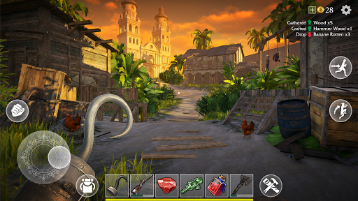 Last Pirate: Survival Island - Gameplay image of android game