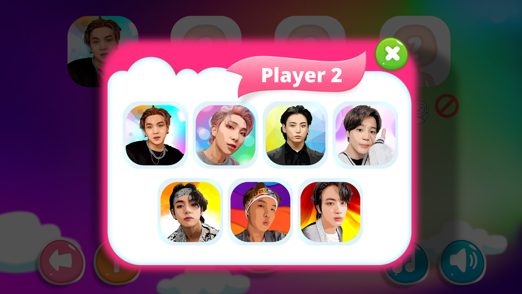 Bangtan Memory - Gameplay image of android game