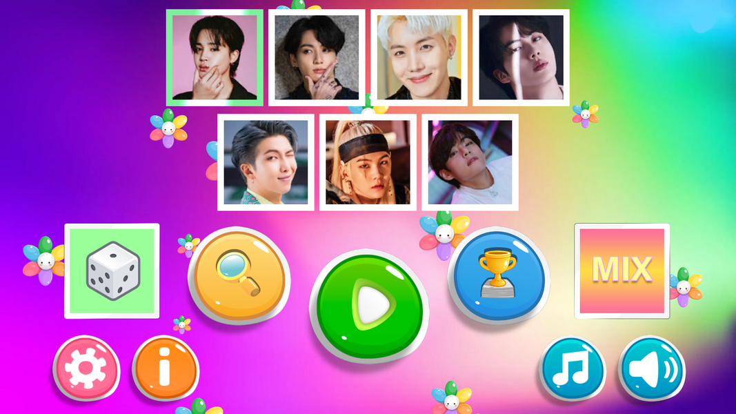 Bangtan Memory - Gameplay image of android game