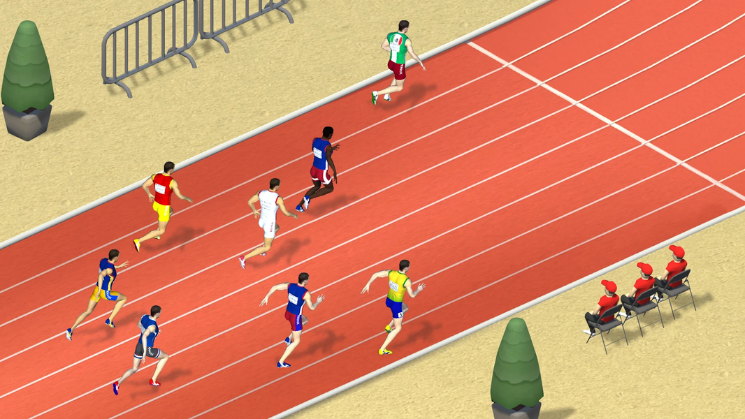 Sprinter Heroes - Two Players - Gameplay image of android game