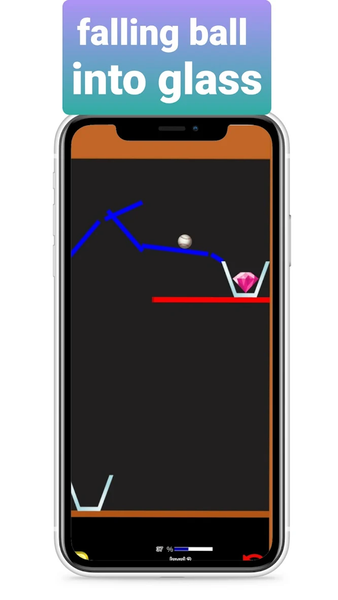 Ball Throw Game 2D - Gameplay image of android game