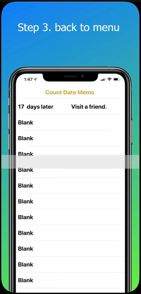 MemoCount - Day Tracker - عکس برنامه موبایلی اندروید