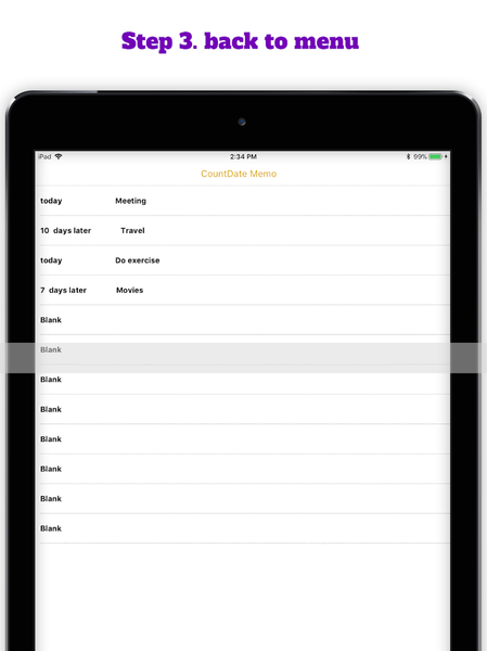 MemoCount - Day Tracker - عکس برنامه موبایلی اندروید