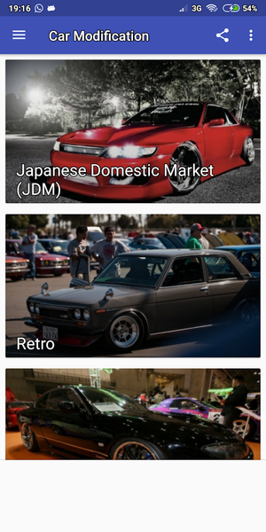 Car Modification - Image screenshot of android app