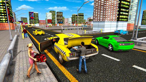 Extreme Taxi Driving Simulator - Cab Game - عکس بازی موبایلی اندروید