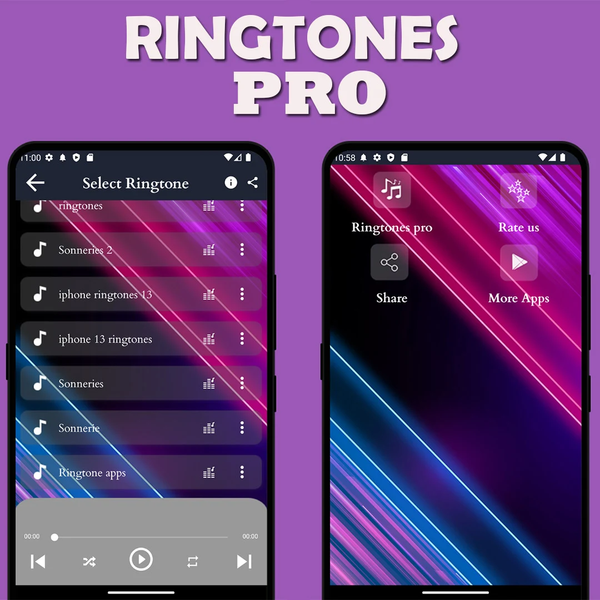 Ringtone ۲۰۲۵ – Ringtones - عکس برنامه موبایلی اندروید