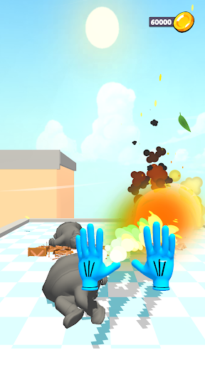Magical Hands 3D Magic Attack - Gameplay image of android game