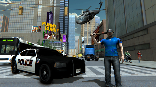 Smart Gangster Crime City 2020 - Gameplay image of android game