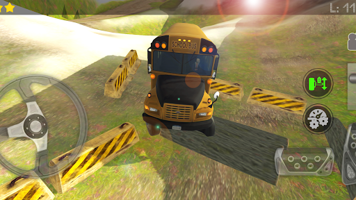 Bus Parking Off-Road - Gameplay image of android game