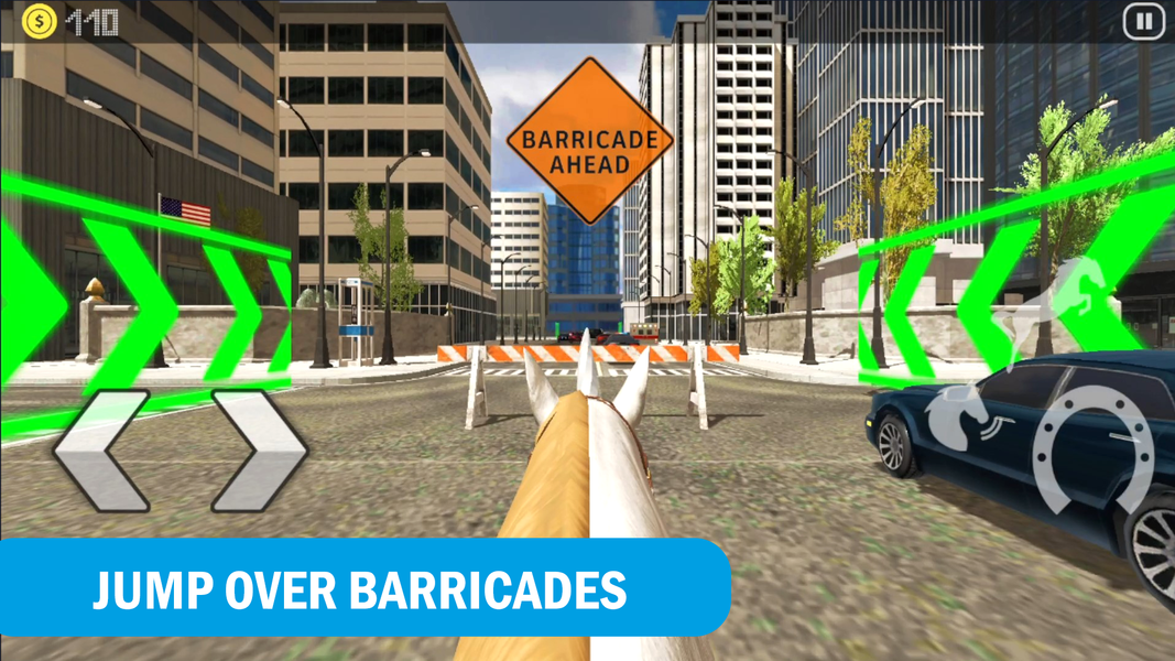 Horse Riding in Traffic - عکس بازی موبایلی اندروید