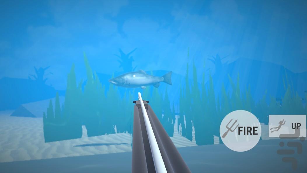 بازی ماهیگیری با نیزه - عکس بازی موبایلی اندروید