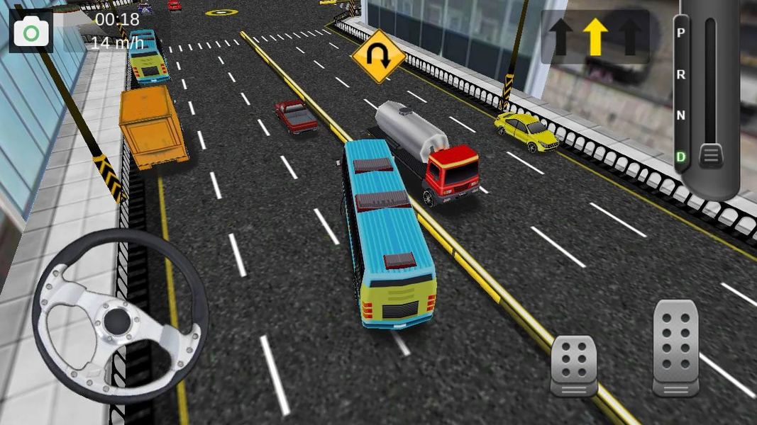 Traffic City Driving Simulator - Gameplay image of android game