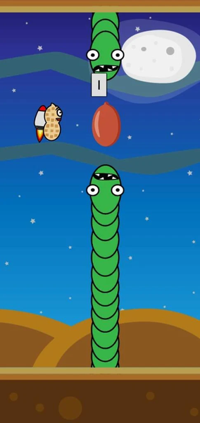 Rocket Peanut - Gameplay image of android game