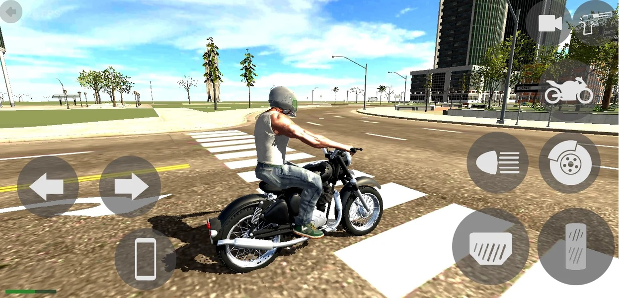 Indian Bikes Driving 3D - Gameplay image of android game