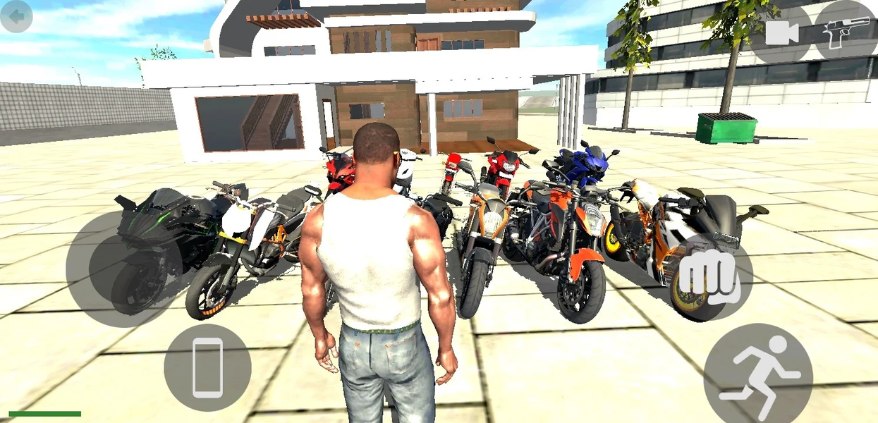 Indian Bikes Driving 3D - Gameplay image of android game