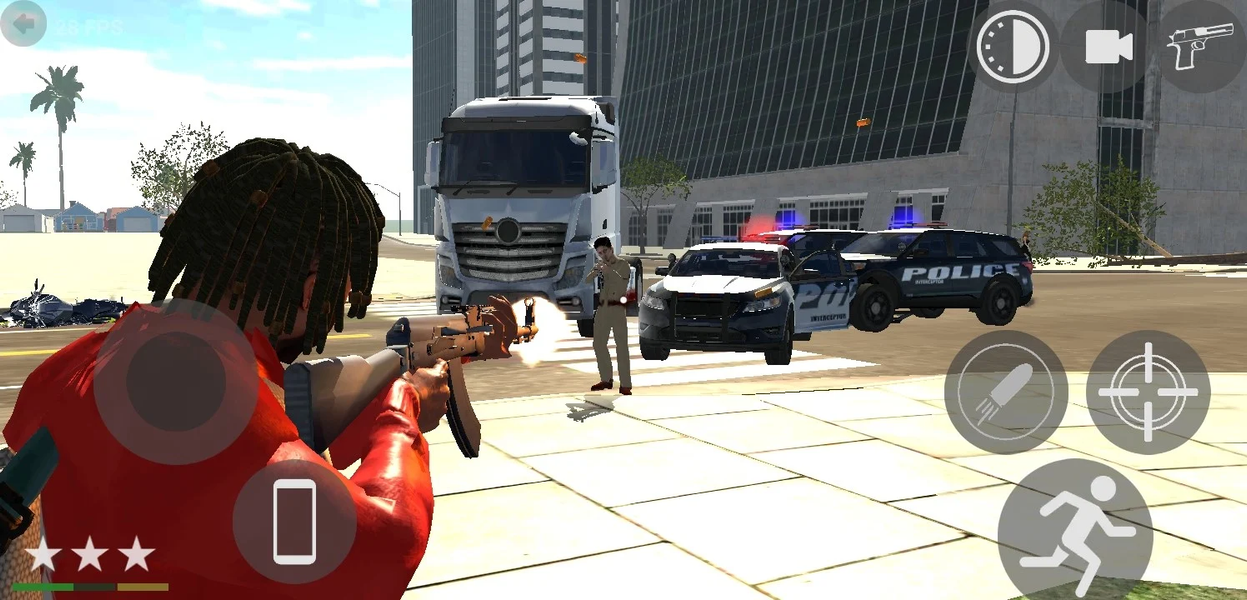 Indian Bikes Driving 3D - Gameplay image of android game