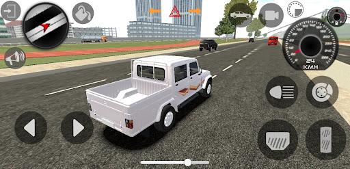 Indian Cars Simulator 3D - Gameplay image of android game