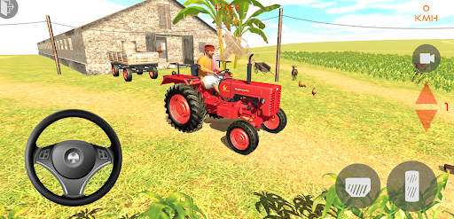 Indian Tractor Driving 3D - Image screenshot of android app