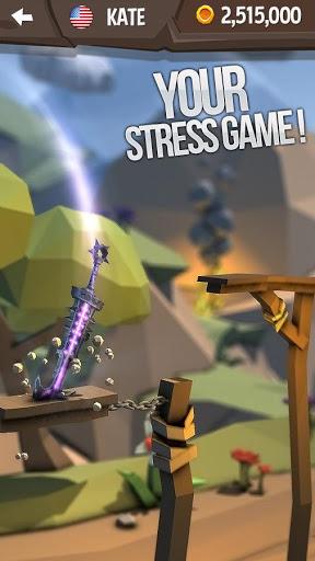 Flip Knife 3D: Knife Throwing Game - Gameplay image of android game