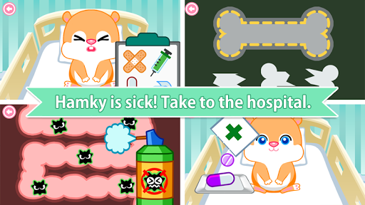 Baby Care : Hamky (hamster) - عکس بازی موبایلی اندروید